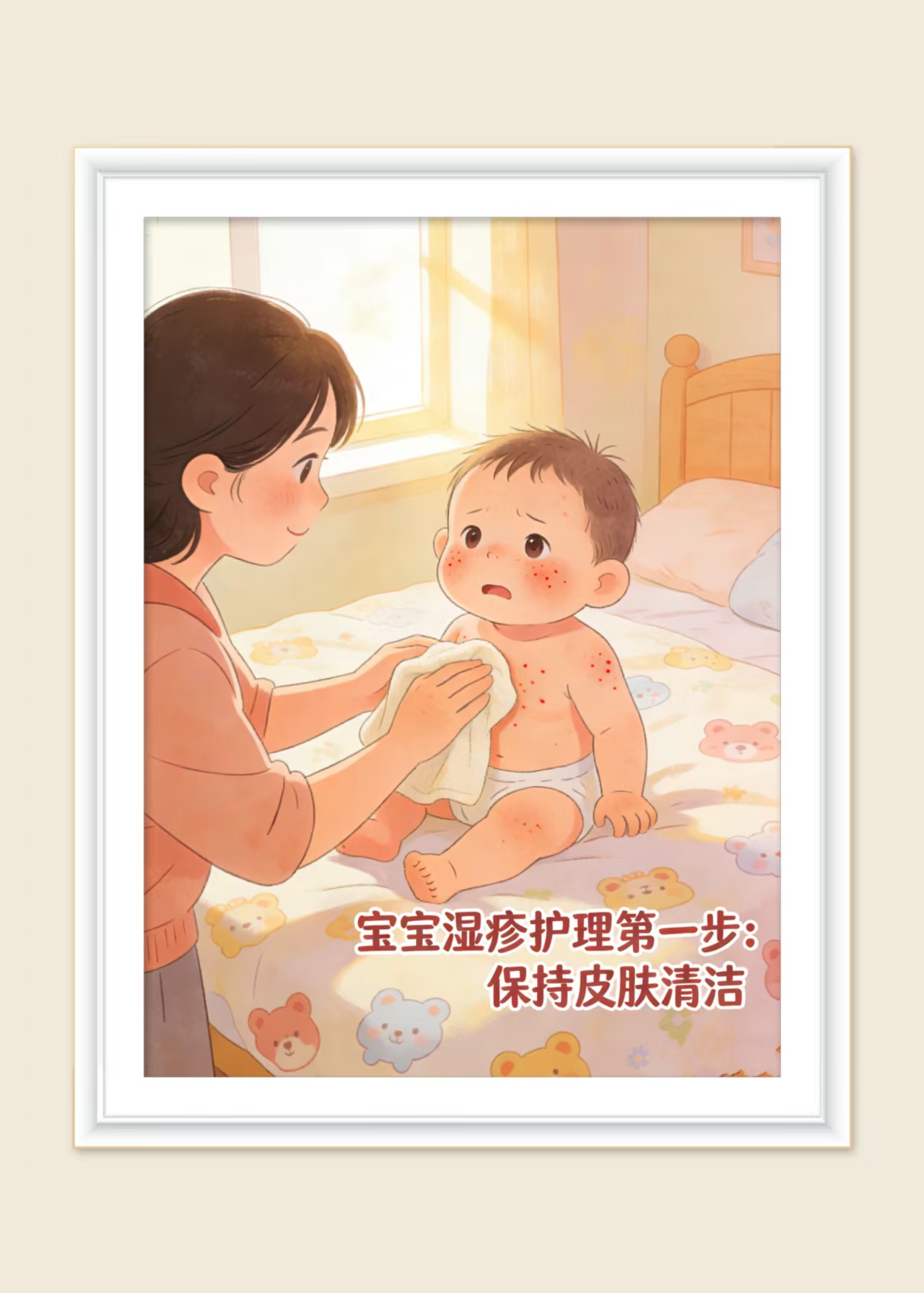 寶寶濕疹護理方法