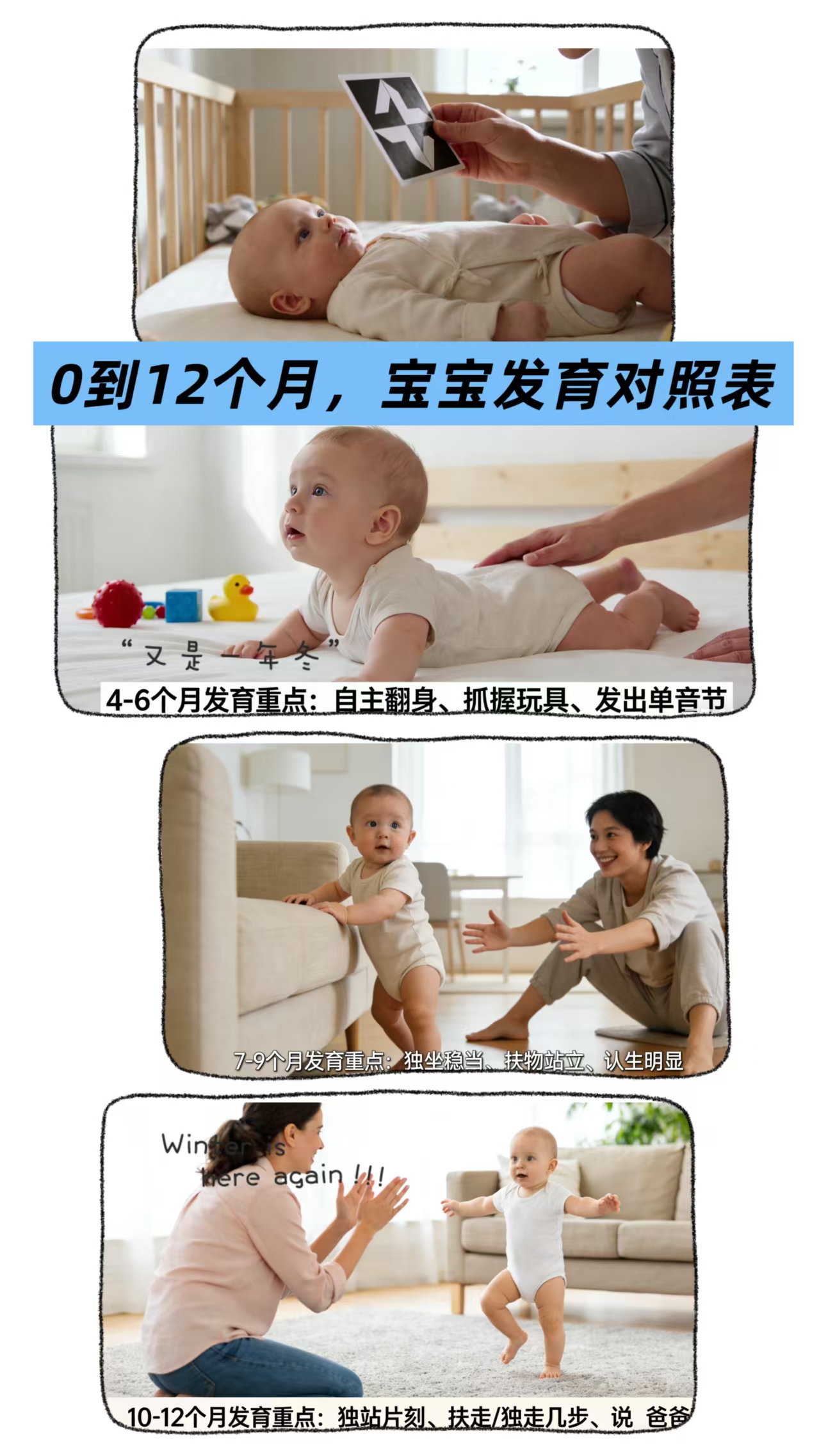 0-12個月寶寶發(fā)育