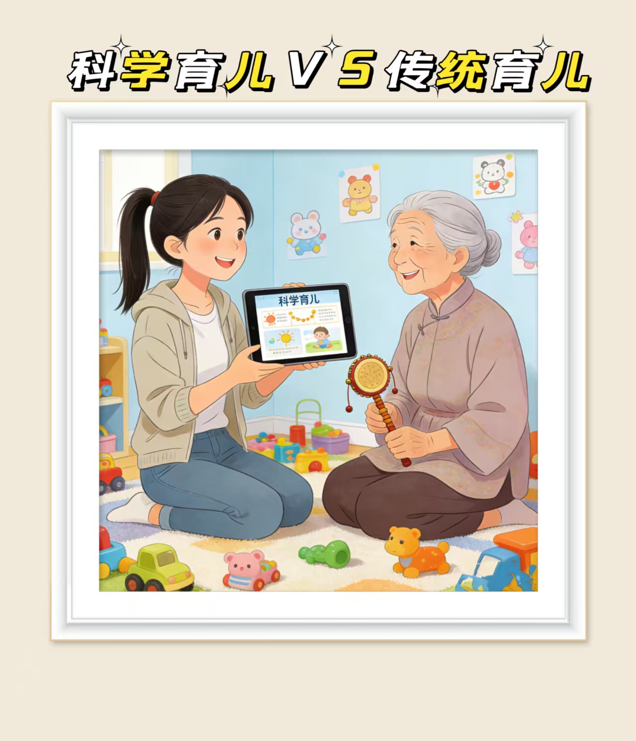 科學育兒vs傳統(tǒng)育兒溫和溝通