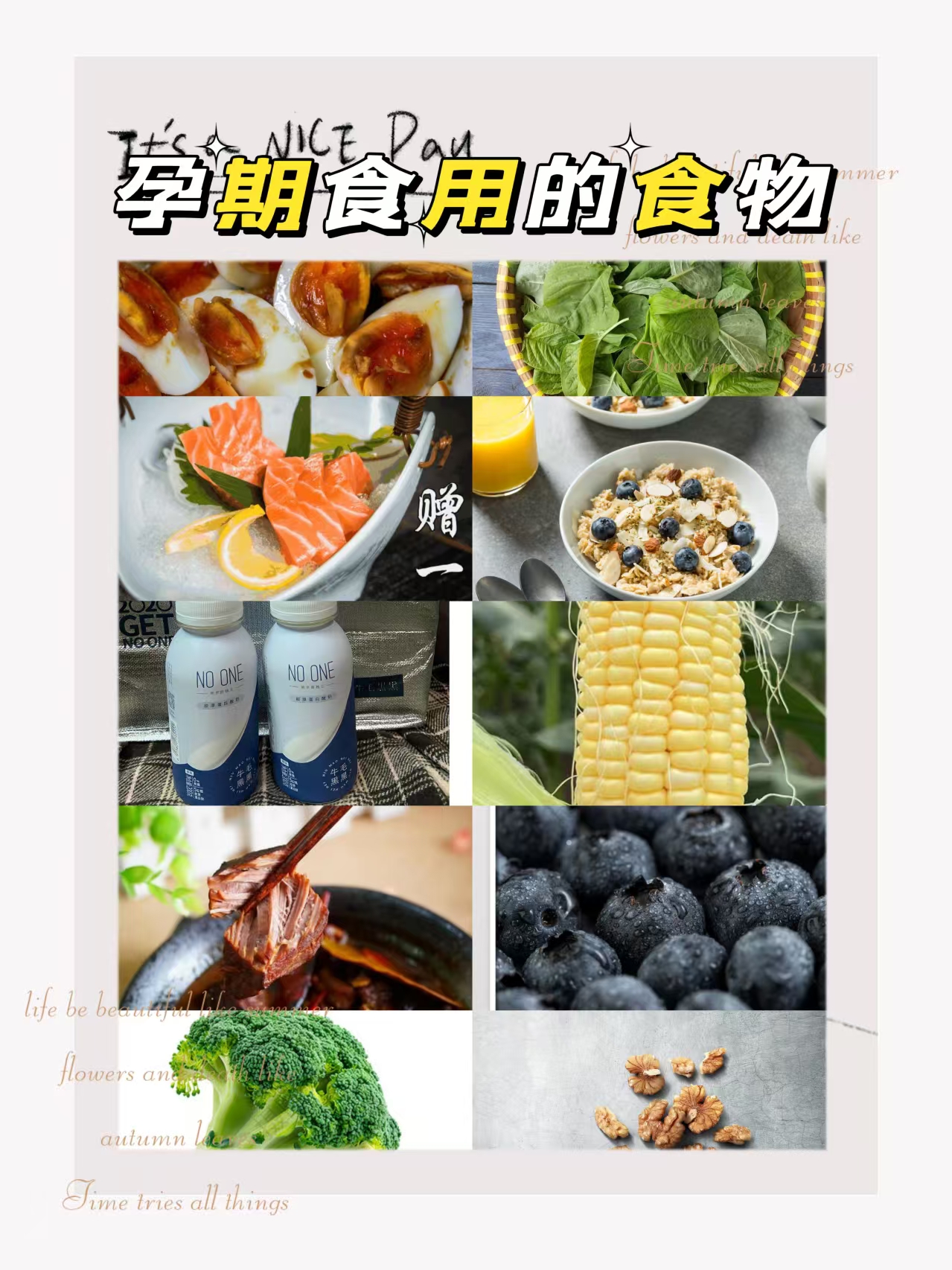 適合孕期食用的食物